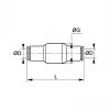 Union double égale antiretour - LEGRIS 7996 - Plan