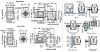 Motoréducteur roue et vis sans fin MB2201 - Plan