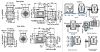 Motoréducteur roue et vis sans fin MB2301 - Plan