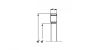 Butée à rouleaux cylindriques - Plan R8-115