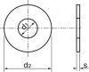Rondelle plate large type "L" - Plan