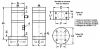 Vibrateur à piston réglable sans lubrification Type FKL-IN - Plan