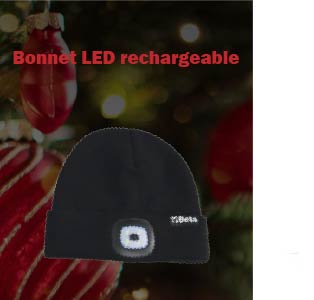 Bonnet LED rechargeable